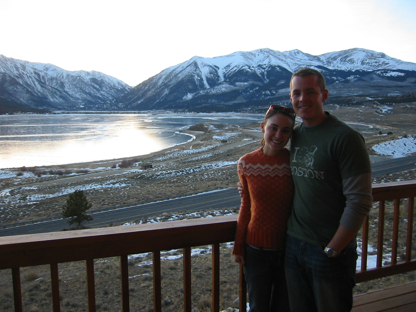 Dave and Lauren at Twin Lakes